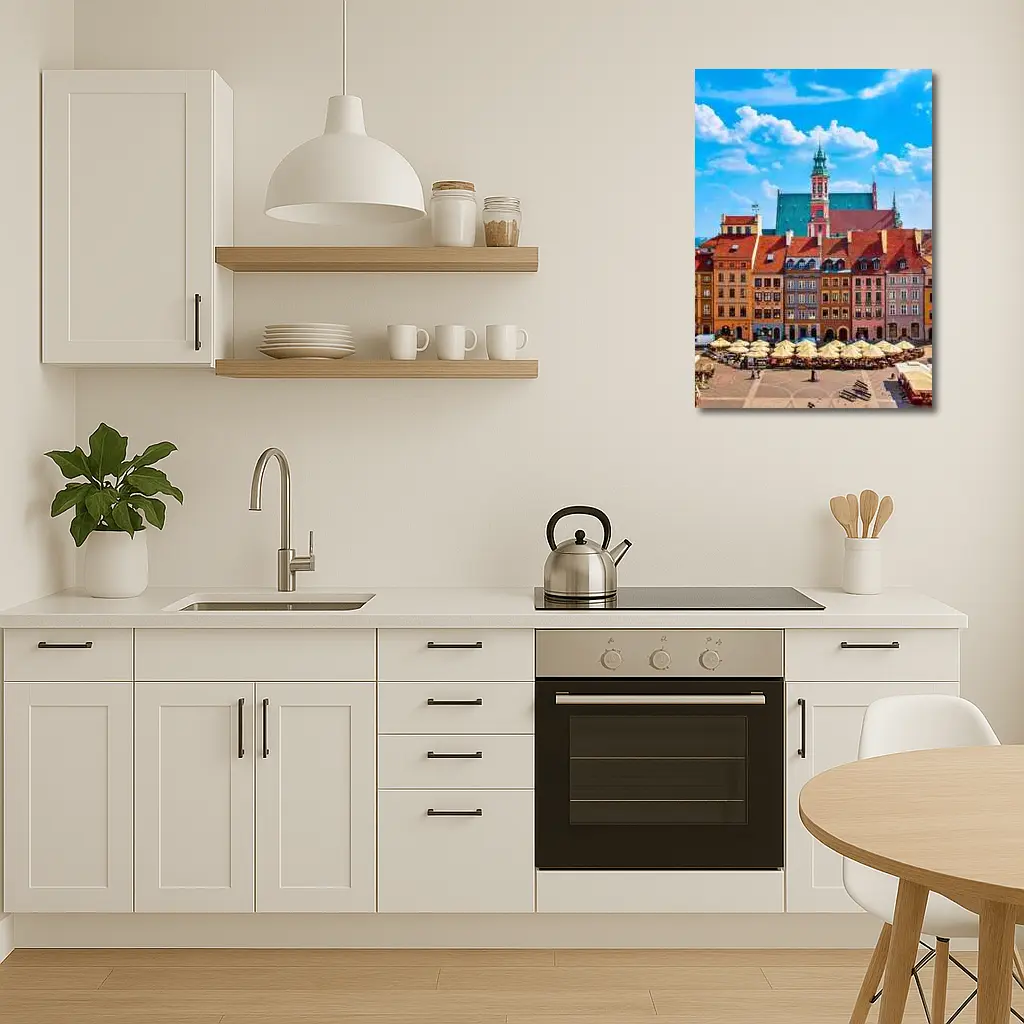 Warsaw Old Town Market Square Poland – Wall Art