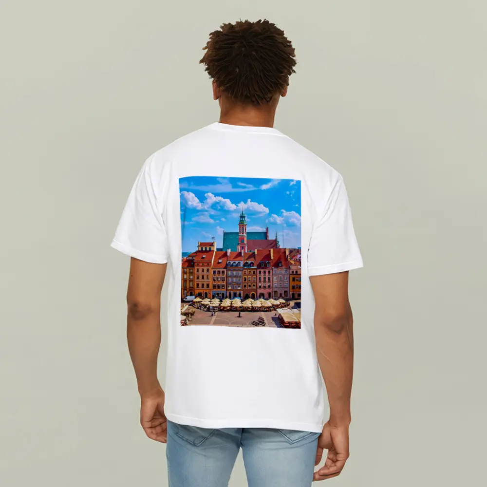 Warsaw Old Town Market Square Poland – T-Shirts