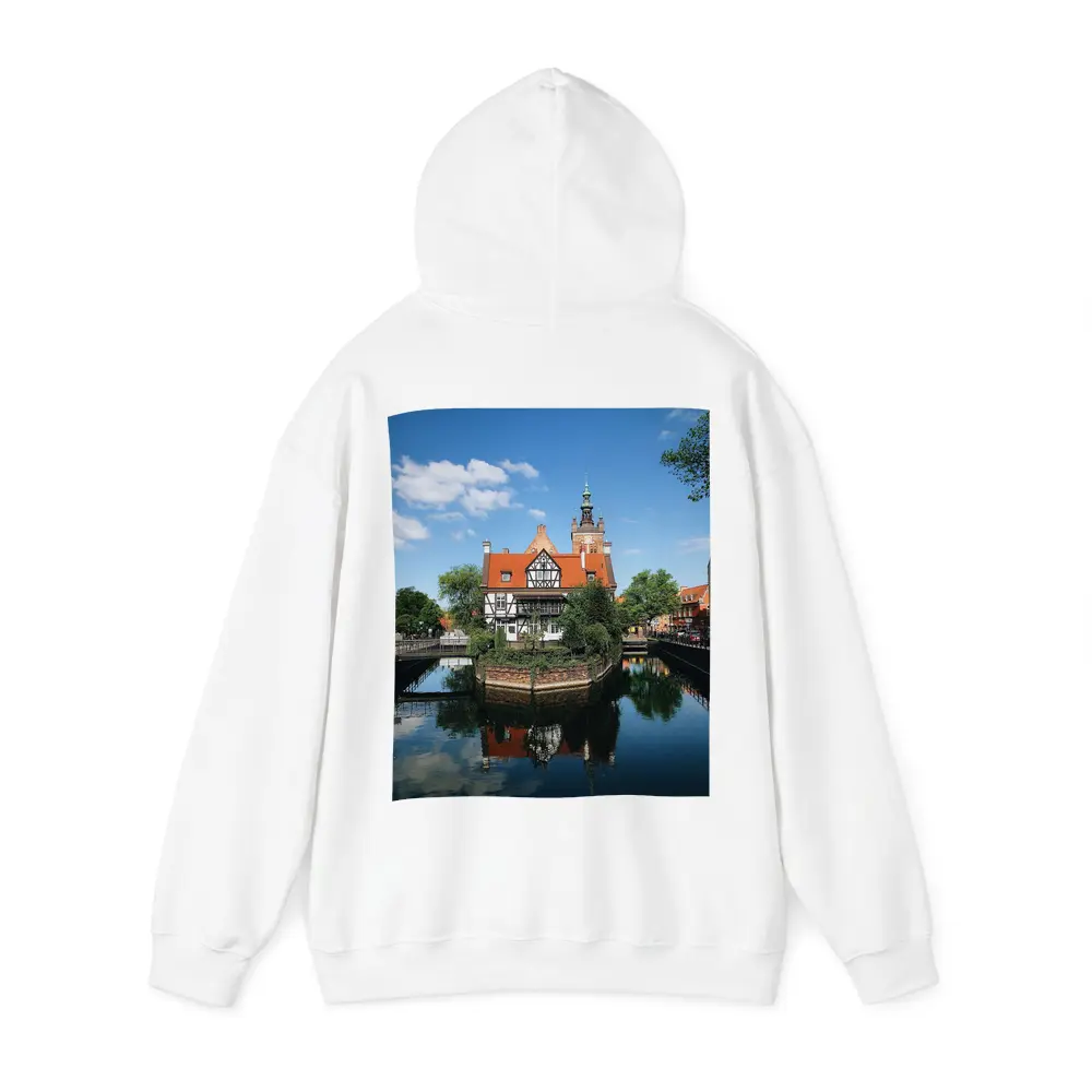 Gdansk Old Town Canal Reflection Poland – Hoodies