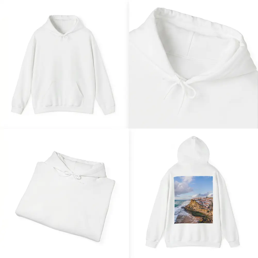Azenhas do Mar Cliffside Village Portugal Coast – Hoodies