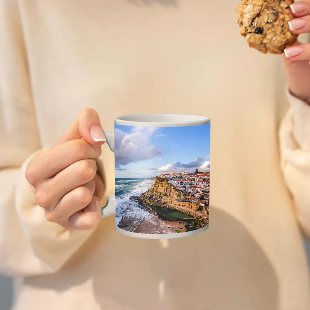 Azenhas do Mar Cliffside Village Portugal Coast – Mugs