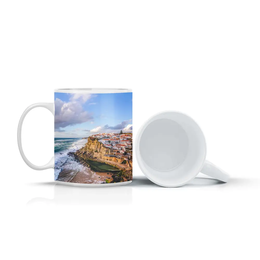 Azenhas do Mar Cliffside Village Portugal Coast – Mugs