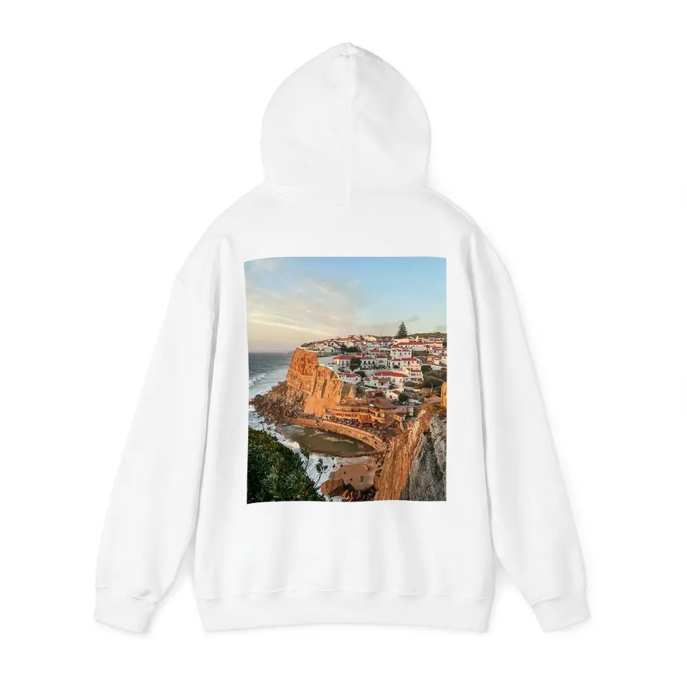 Azenhas do Mar Cliffside Village Portugal Sunset – Hoodies