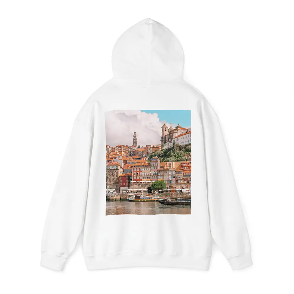 Porto Ribeira Waterfront Historic Cityscape Portugal – Hoodies