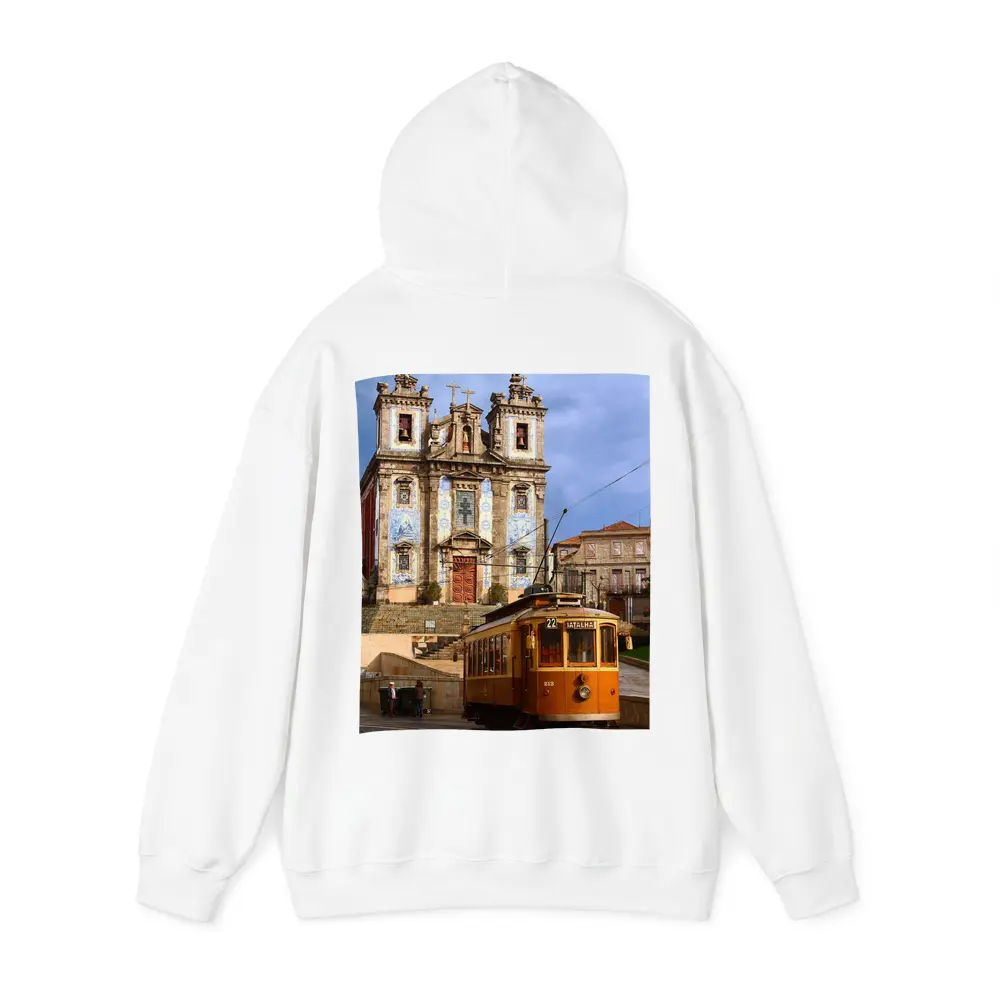 Porto Tram Church Saint Ildefonso Portugal – Hoodies