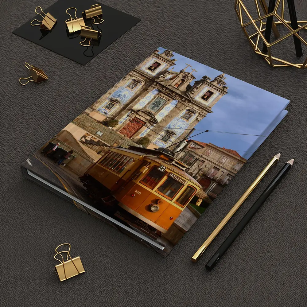 Porto Tram Church Saint Ildefonso Portugal – Notebooks