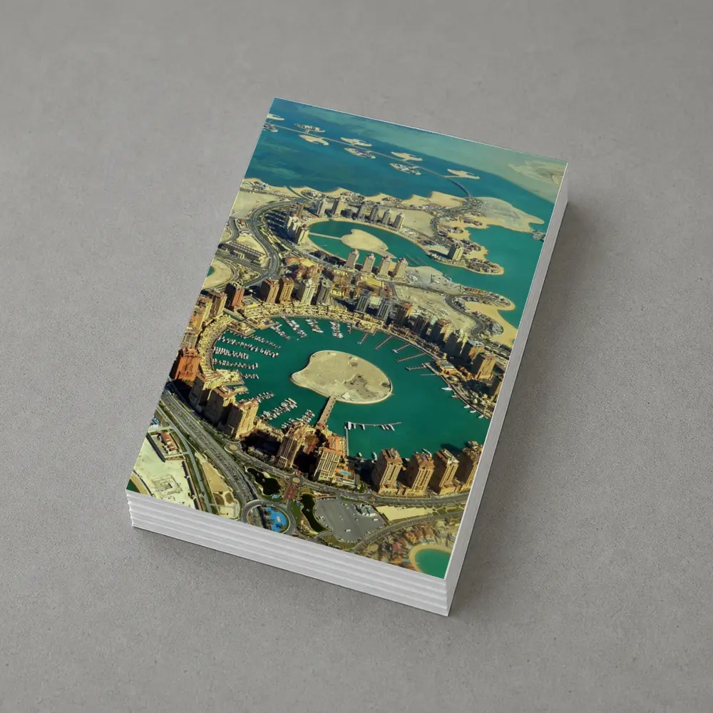 Pearl Qatar Aerial View Doha Marina – Postcards