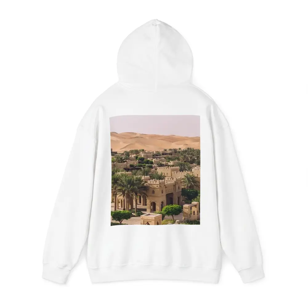 Arabian Desert Palace With Sand Dunes – Hoodies
