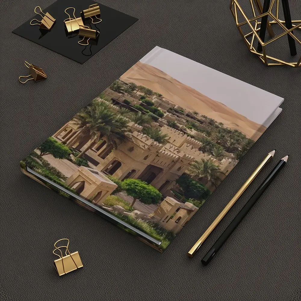 Arabian Desert Palace With Sand Dunes – Notebooks