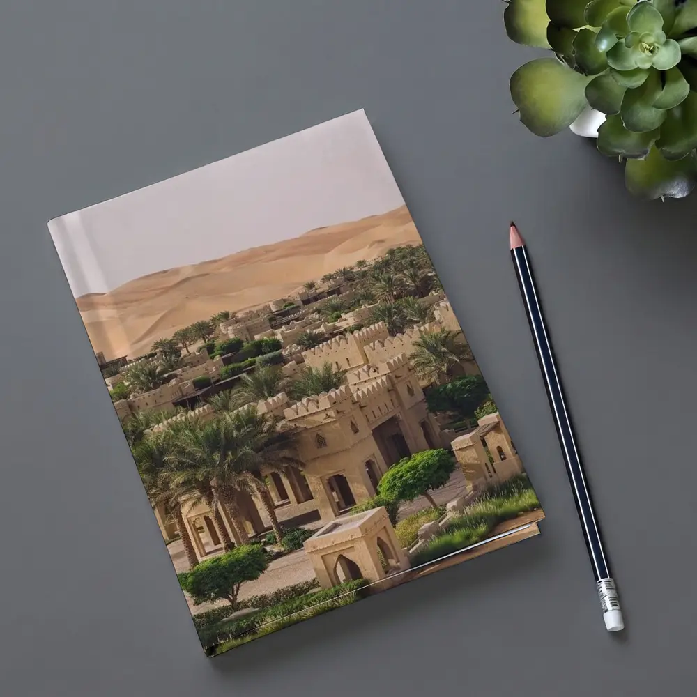 Arabian Desert Palace With Sand Dunes – Notebooks