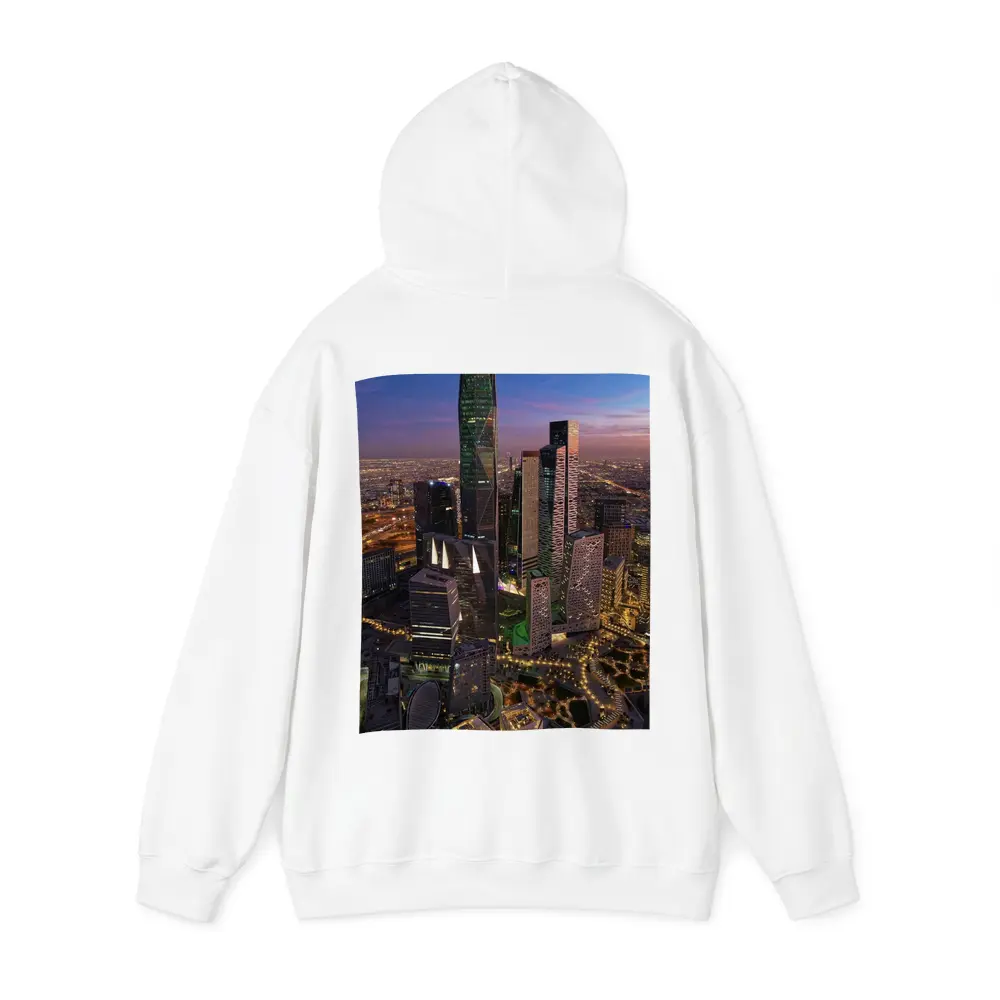 Riyadh Saudi Arabia Skyline At Dusk – Hoodies