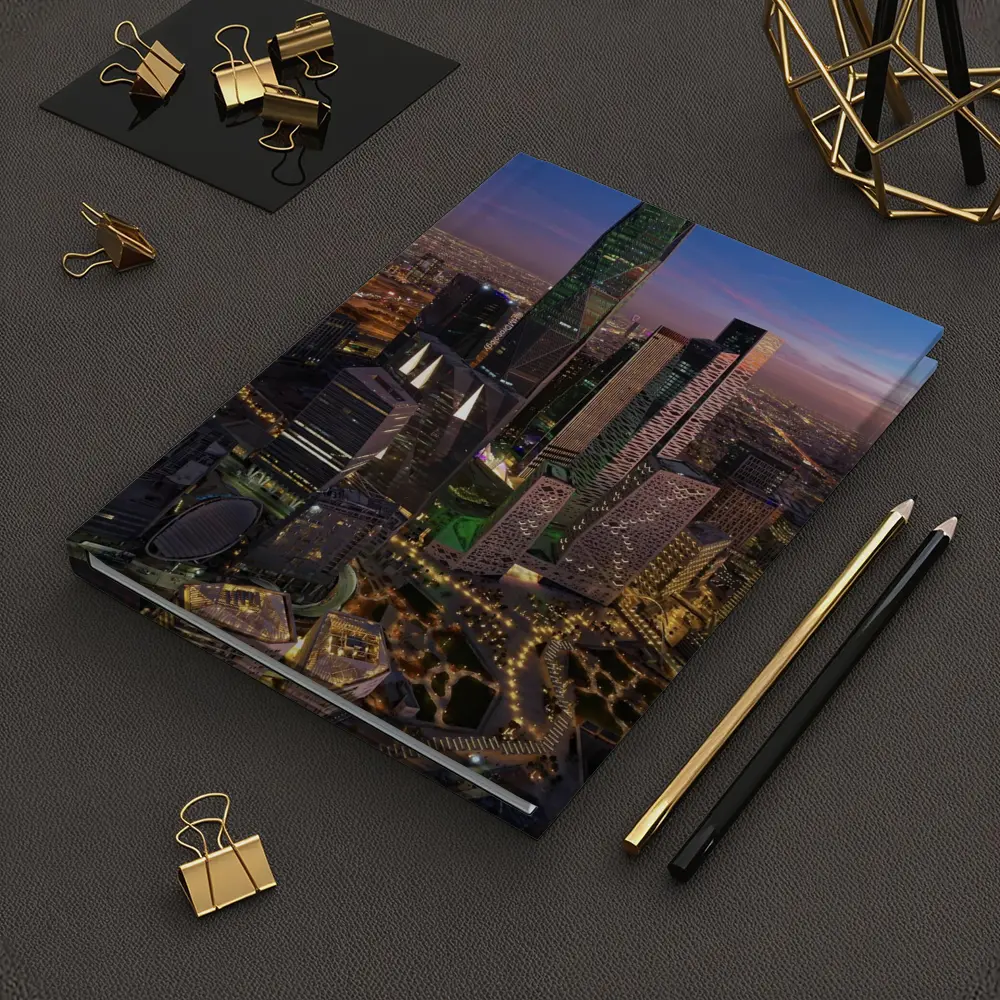 Riyadh Saudi Arabia Skyline At Dusk – Notebooks