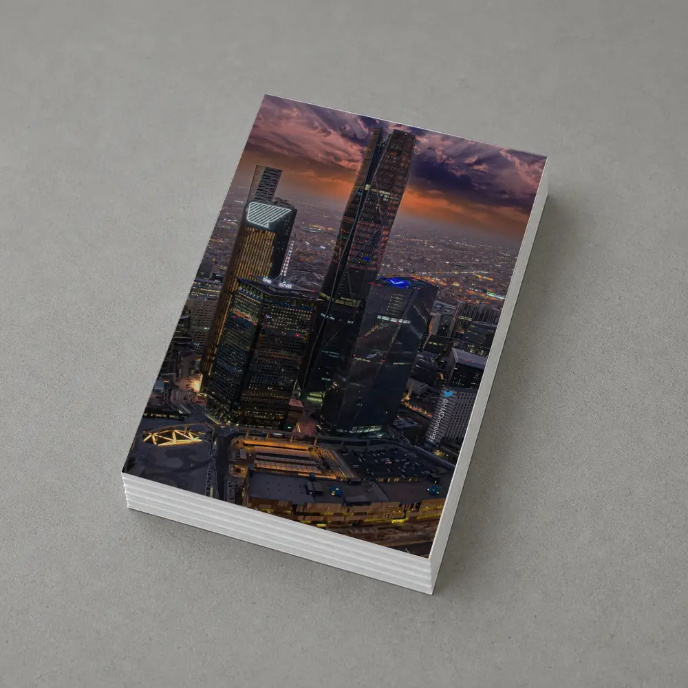 Riyadh Saudi Arabia Skyline At Sunset – Postcards