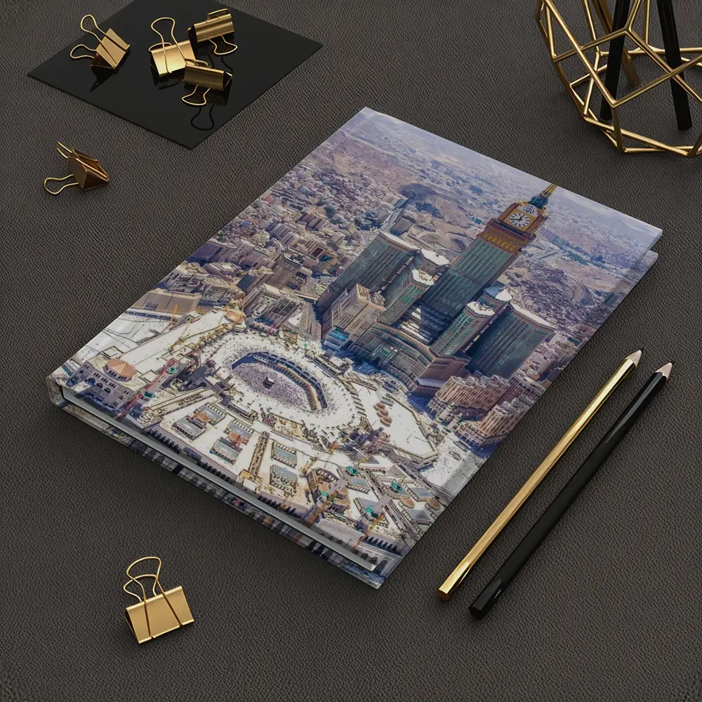 Mecca Grand Mosque Abraj Al Bait Aerial – Notebooks