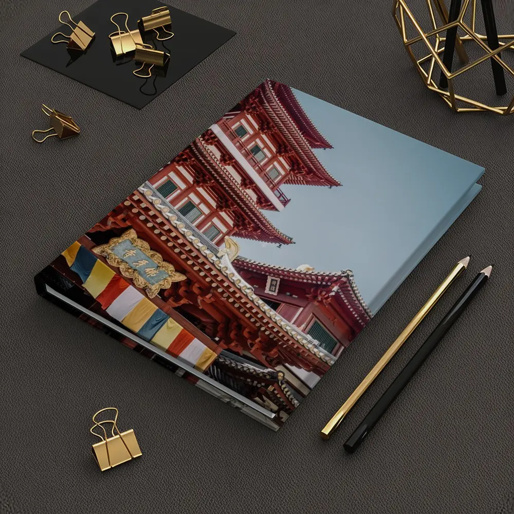 Buddha Tooth Relic Temple Singapore Blue Sky – Notebooks