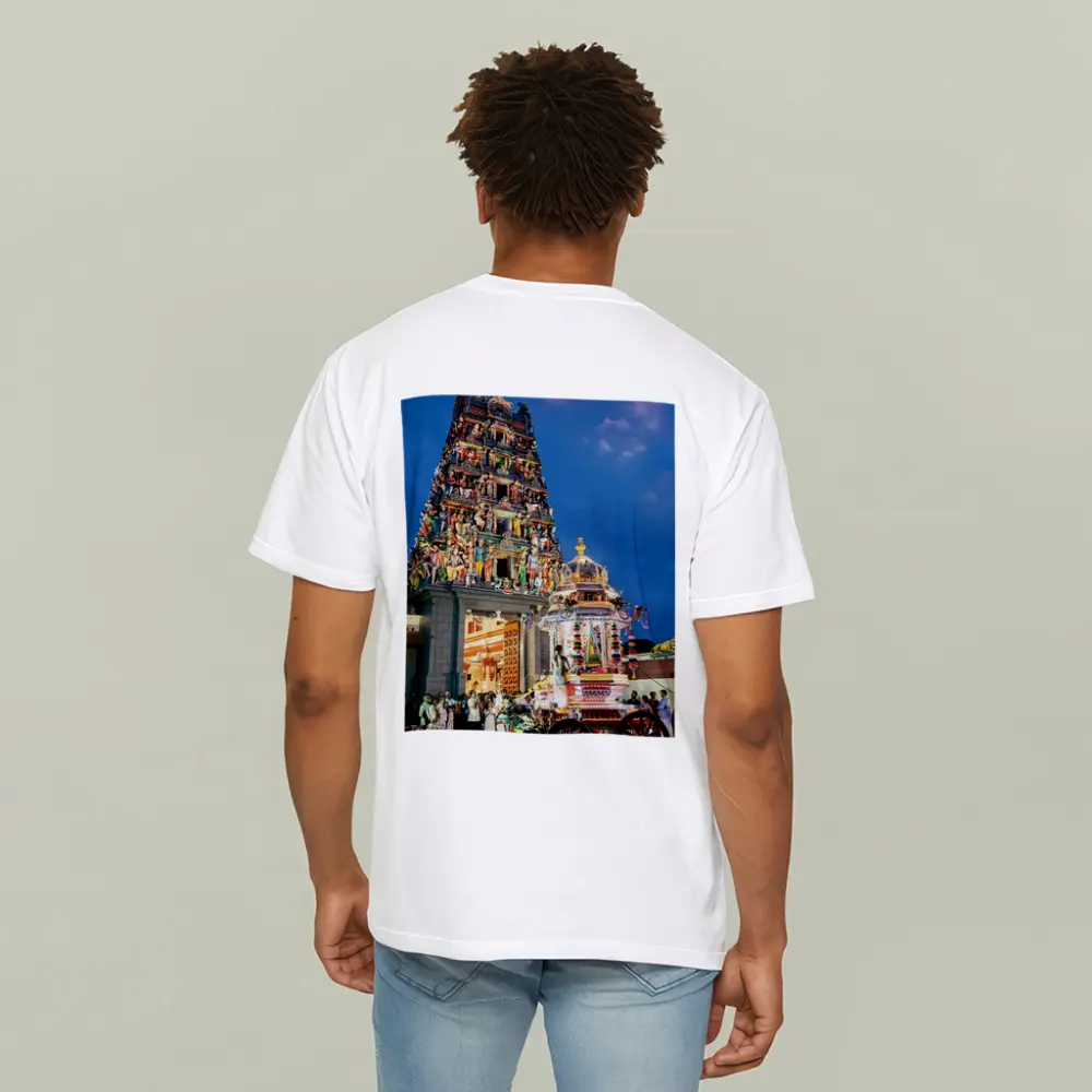 Hindu Temple Gopuram Festival Night Singapore – T-Shirts