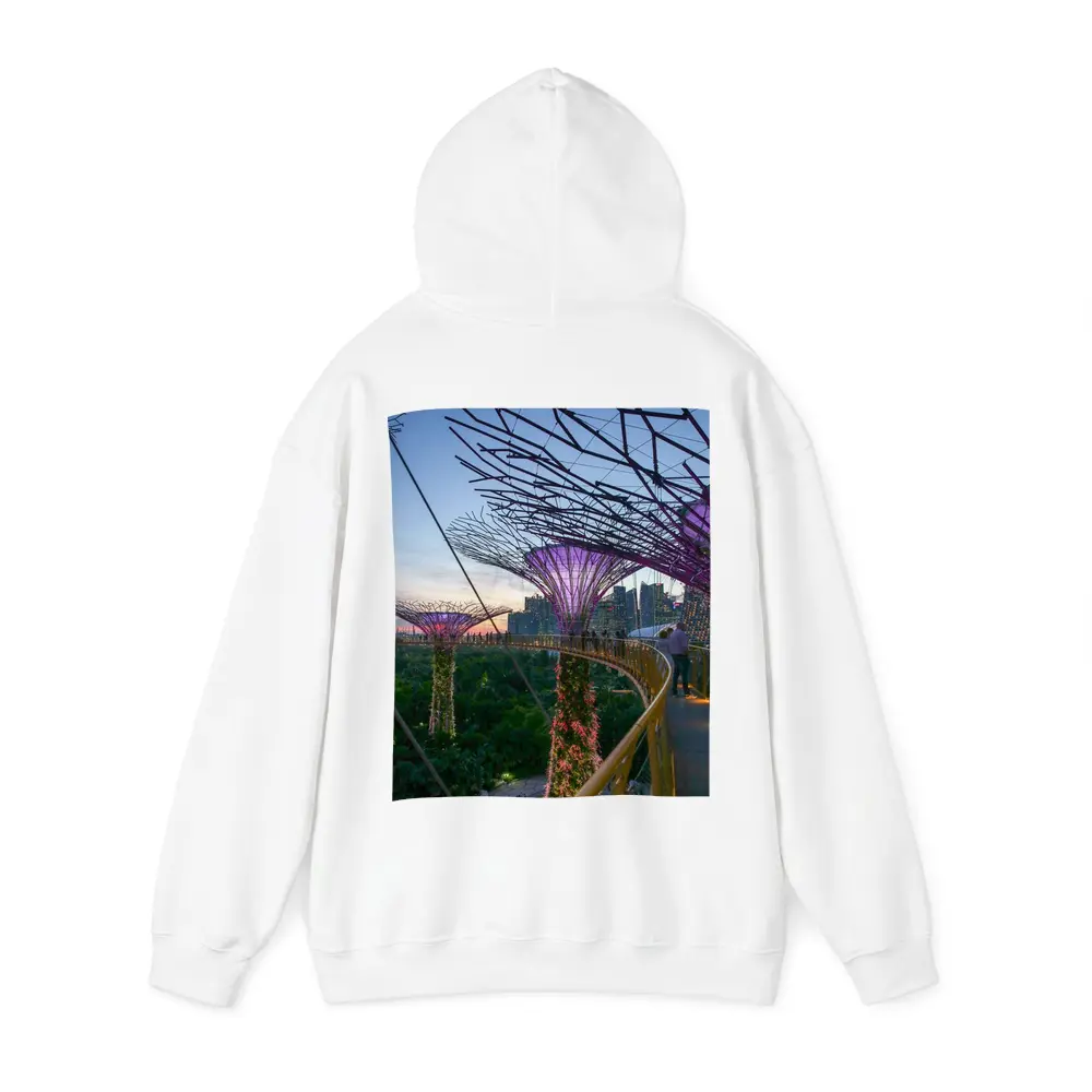 Singapore Gardens by the Bay Supertrees Skyline – Hoodies