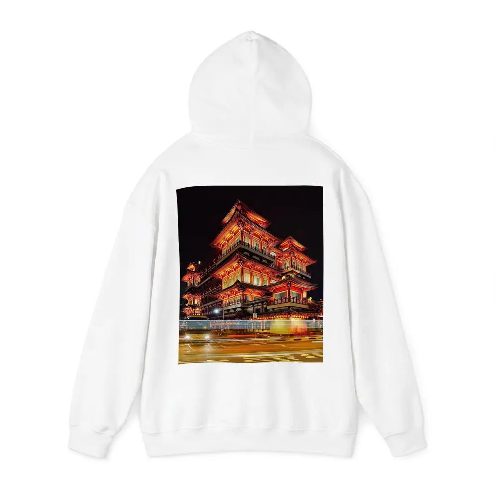 Buddha Tooth Relic Temple Singapore Night – Hoodies