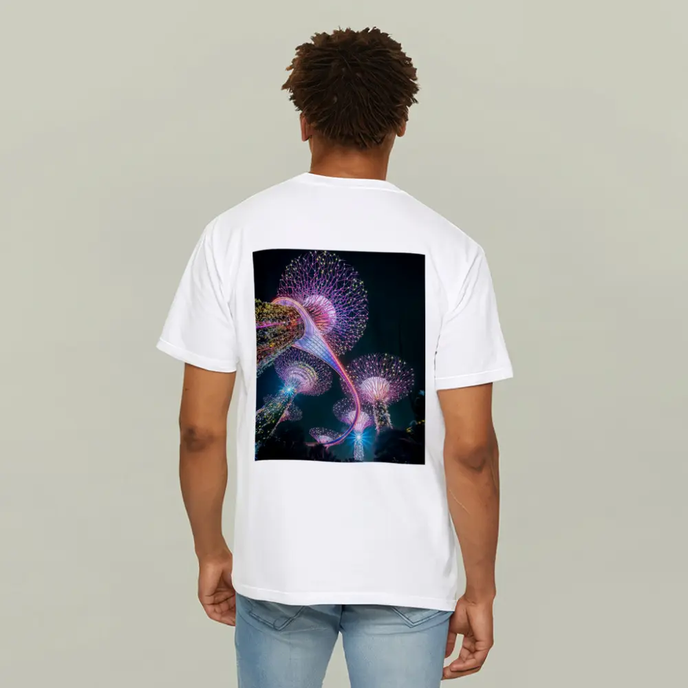 Gardens by the Bay Singapore Night Lights – T-Shirts