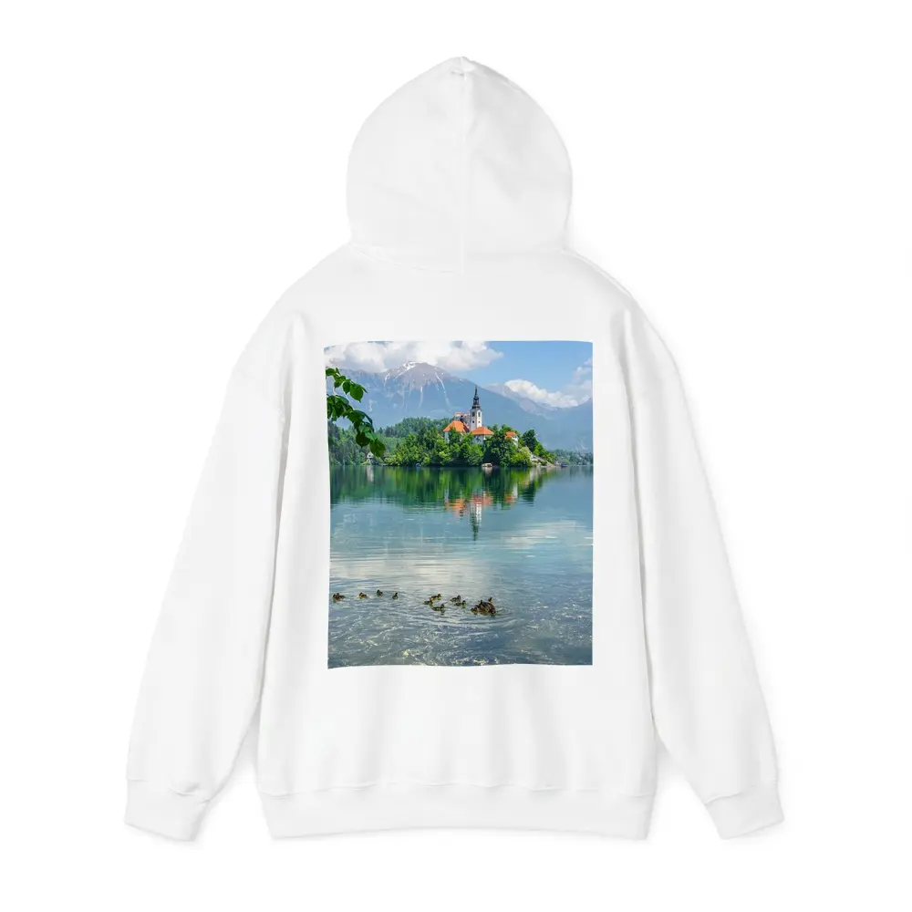 Lake Bled Island Church Slovenia Mountains – Hoodies