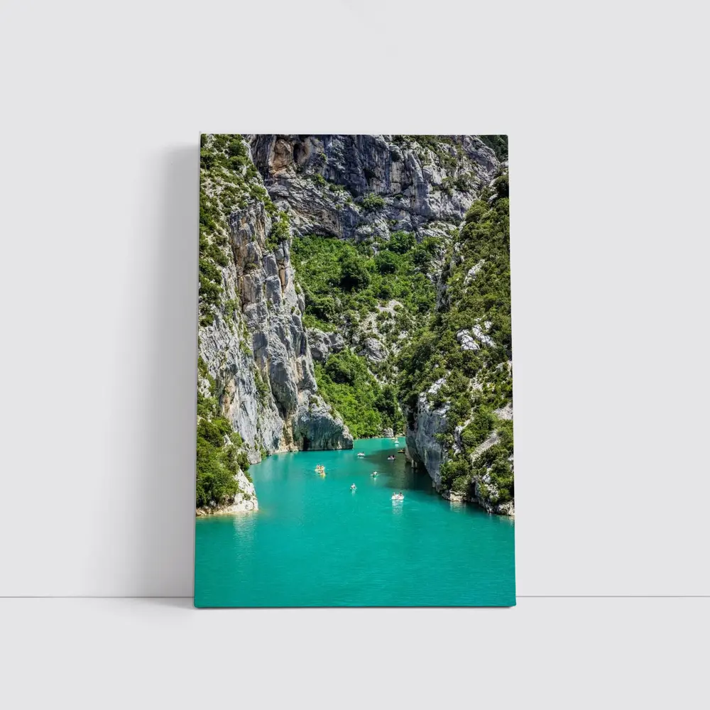 Turquoise Gorge du Verdon Canyon France – Wall Art