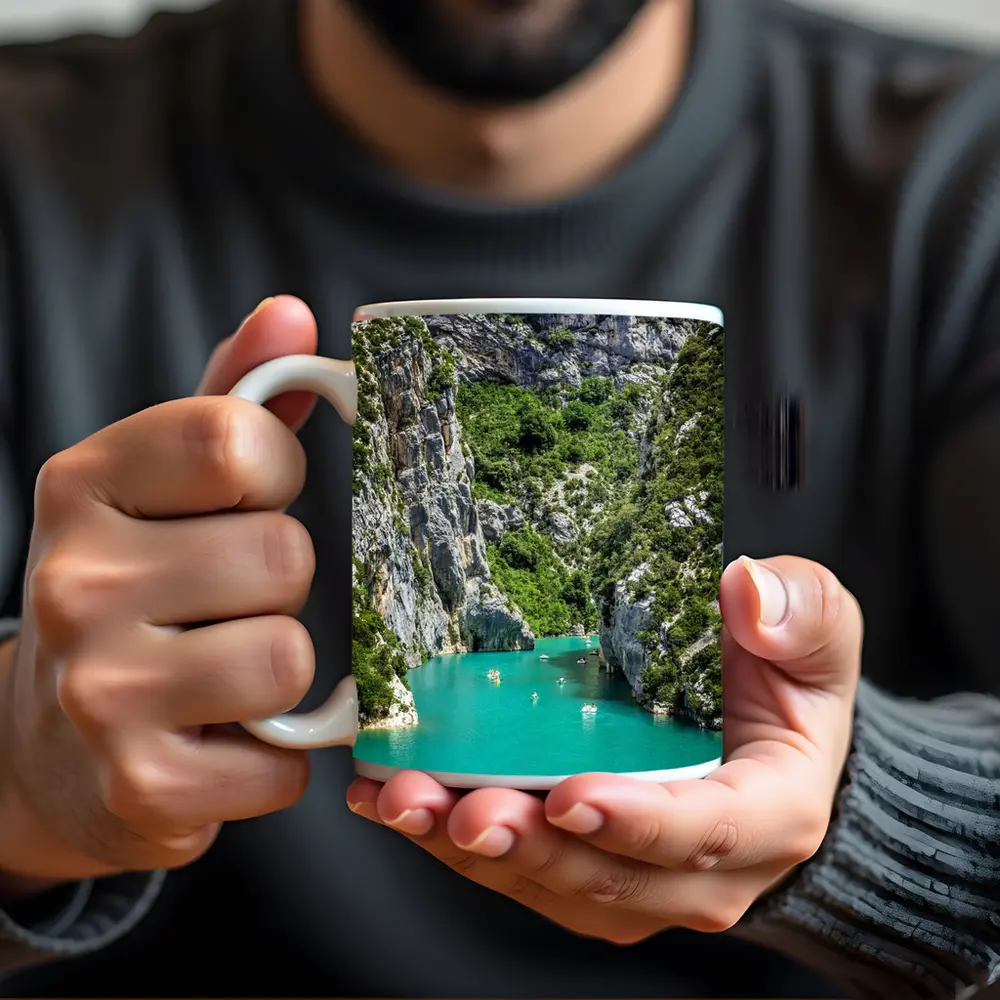 Turquoise Gorge du Verdon Canyon France – Mugs
