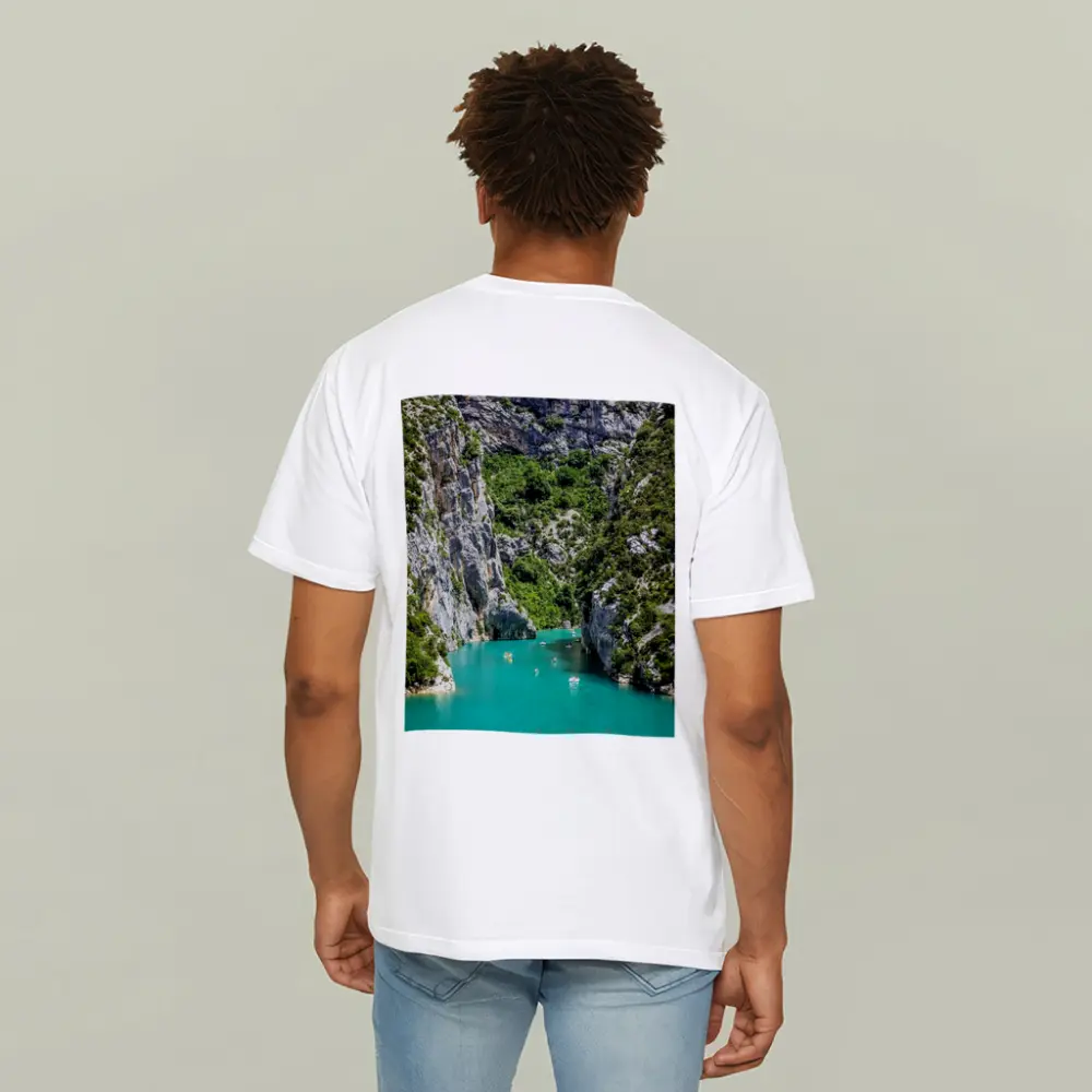 Turquoise Gorge du Verdon Canyon France – T-Shirts