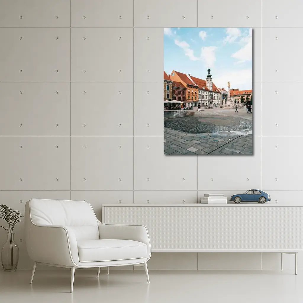 Maribor Main Square Slovenia Old Town – Wall Art