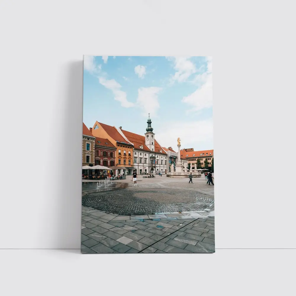 Maribor Main Square Slovenia Old Town – Wall Art