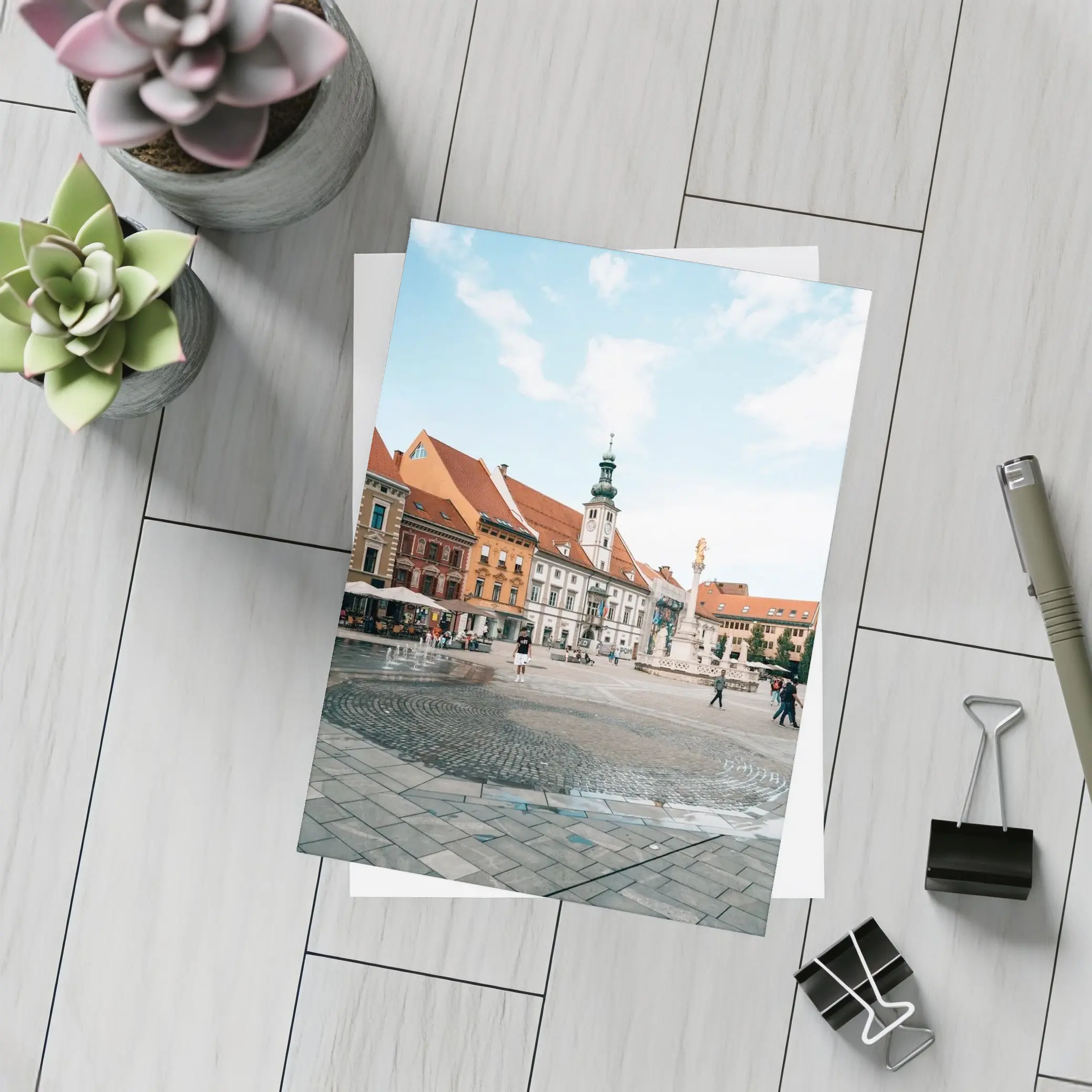 Maribor Main Square Slovenia Old Town – Postcards