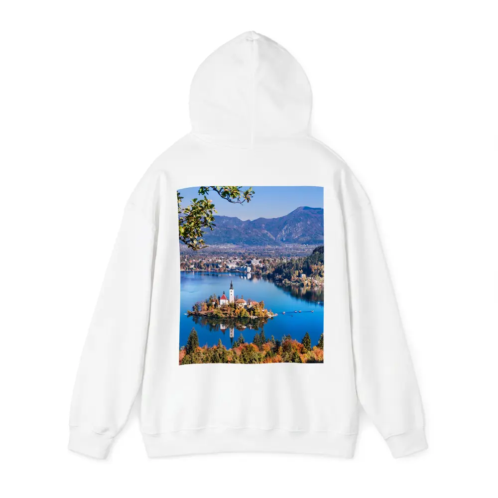 Lake Bled Island Church Slovenia Mountains – Hoodies