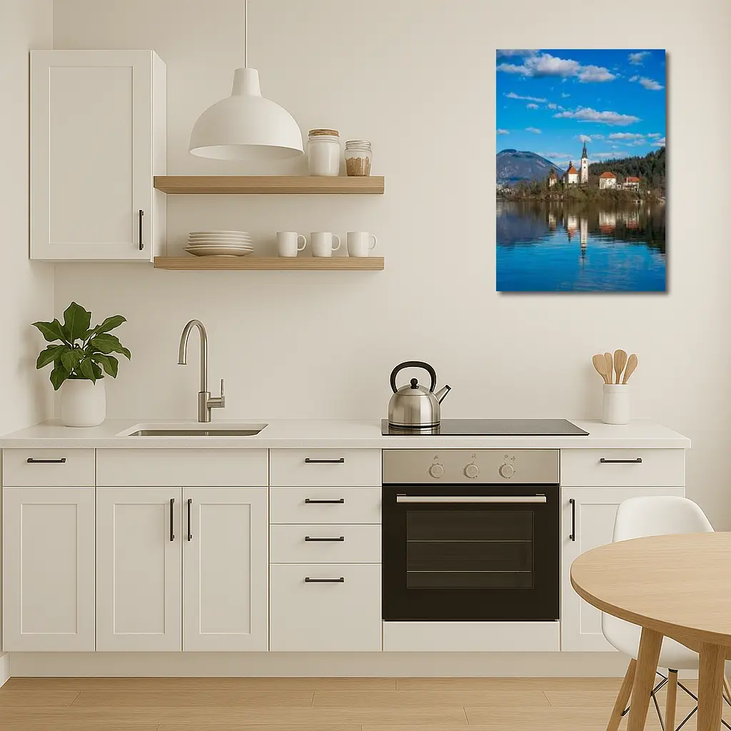 Lake Bled Island Church Slovenia Reflection – Wall Art