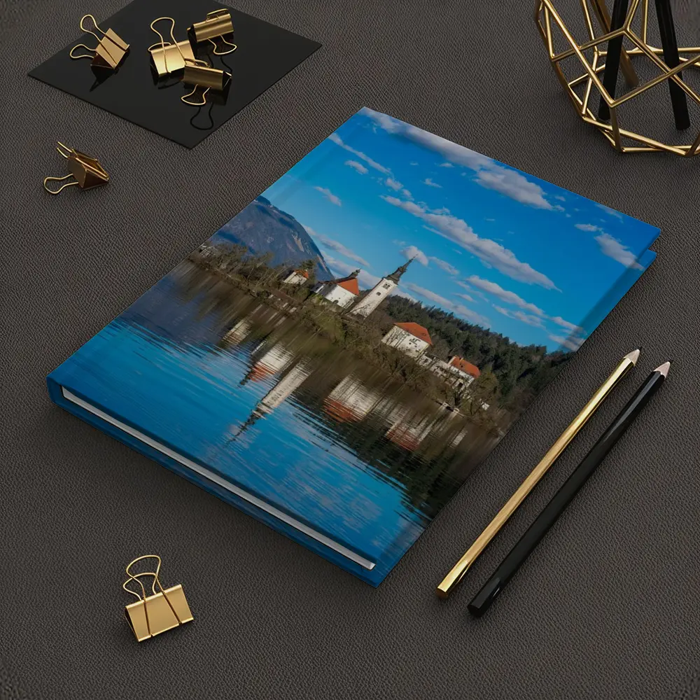 Lake Bled Island Church Slovenia Reflection – Notebooks