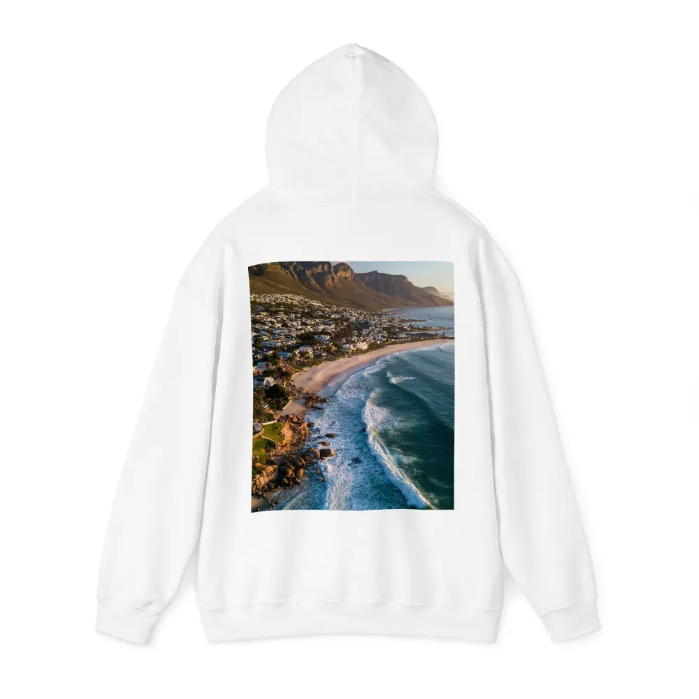 Cape Town Clifton Beach Aerial Mountain View – Hoodies