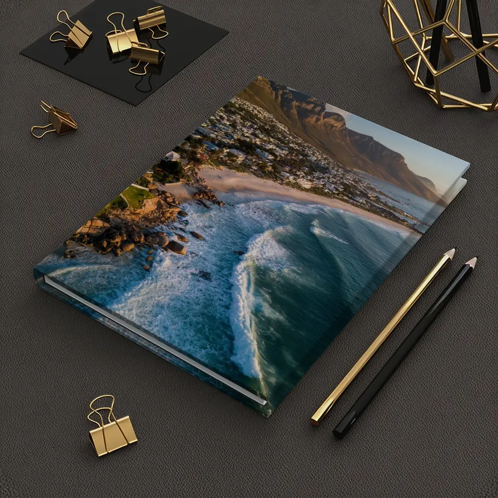 Cape Town Clifton Beach Aerial Mountain View – Notebooks
