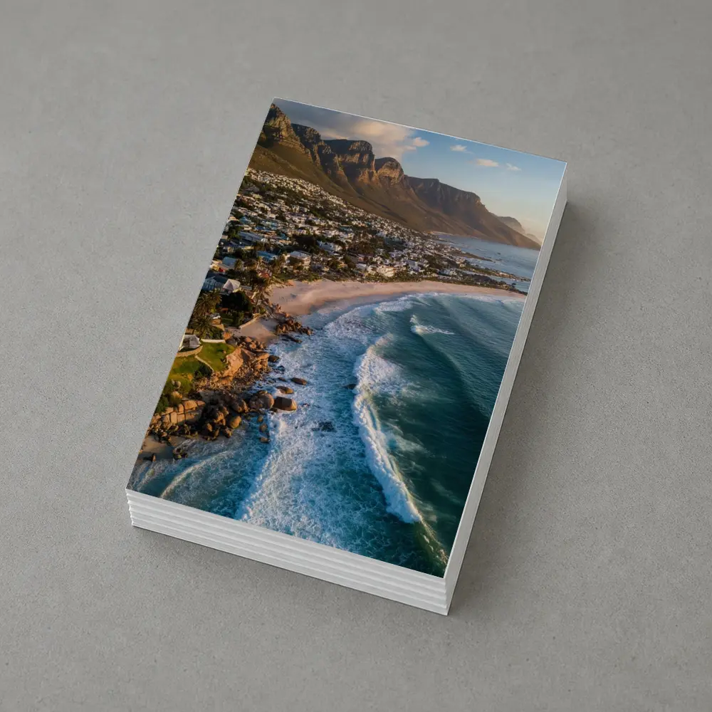 Cape Town Clifton Beach Aerial Mountain View – Postcards