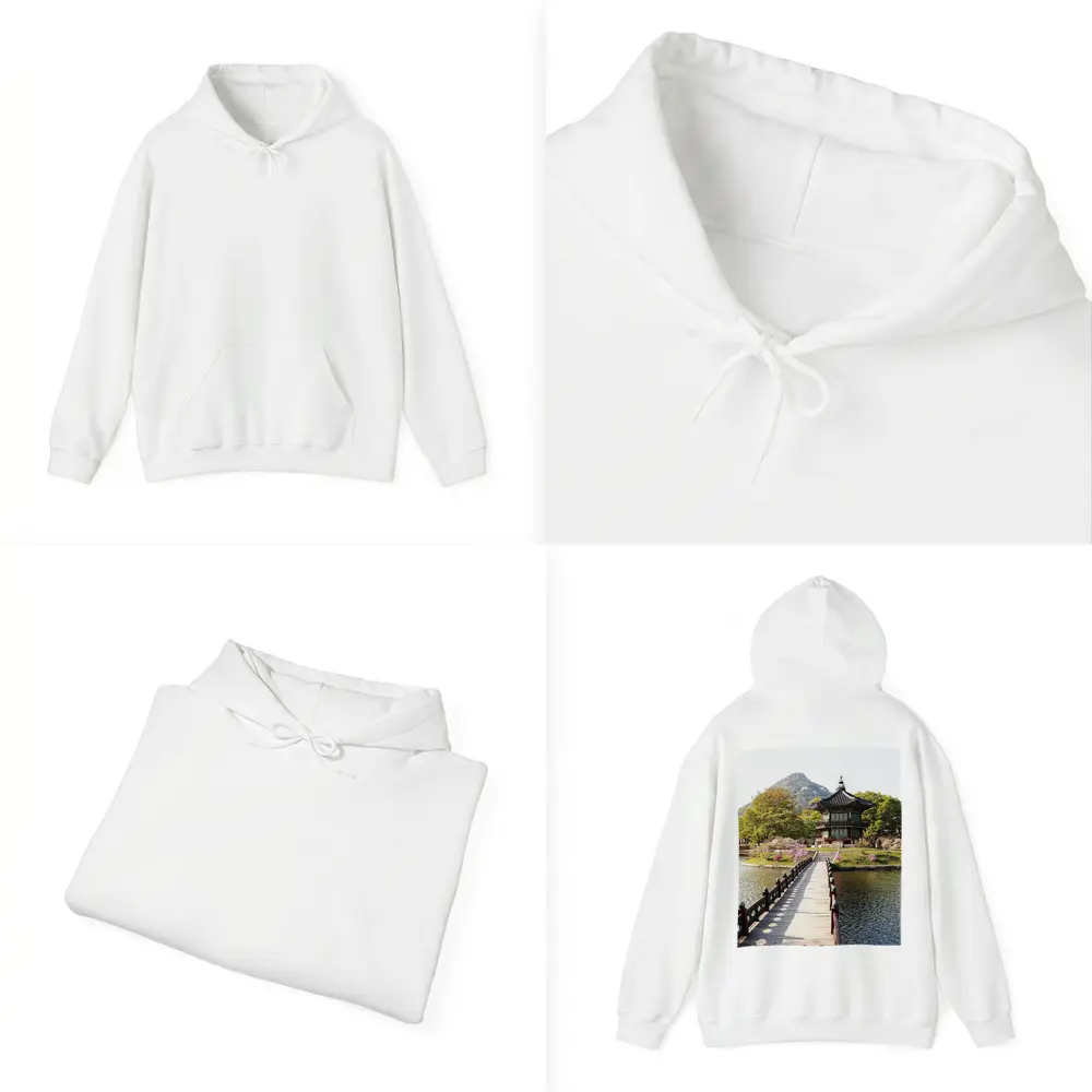 Hyangwonjeong Pavilion Seoul Korea Spring – Hoodies