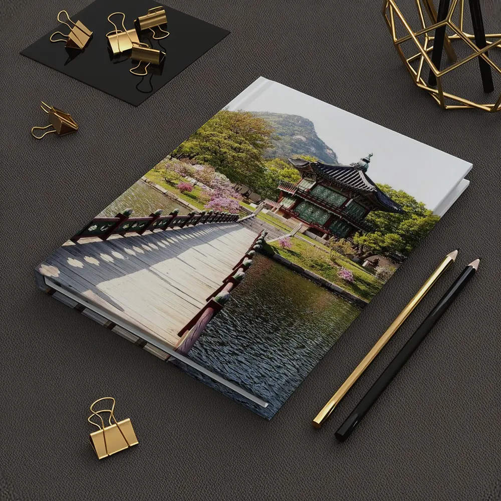 Hyangwonjeong Pavilion Seoul Korea Spring – Notebooks