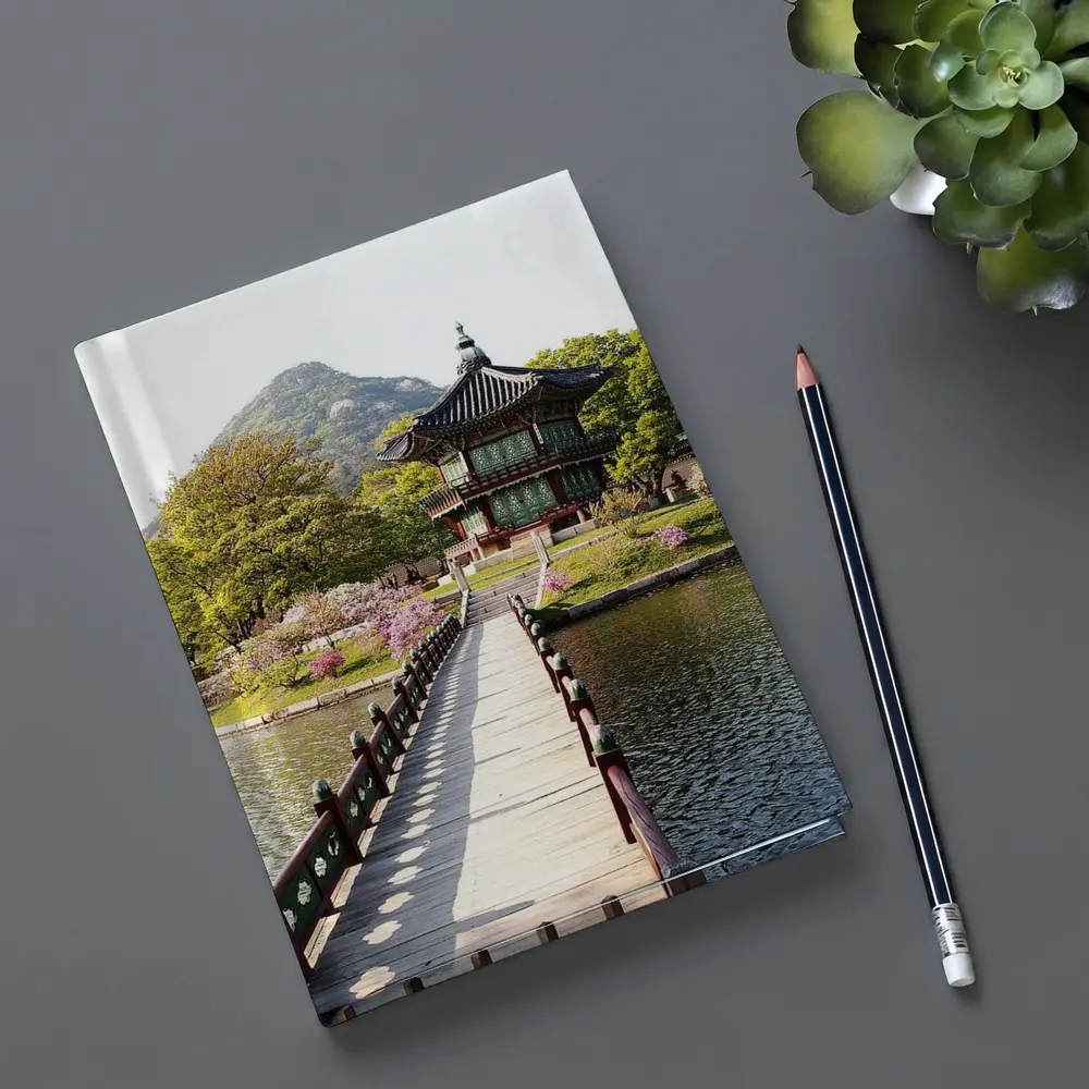 Hyangwonjeong Pavilion Seoul Korea Spring – Notebooks