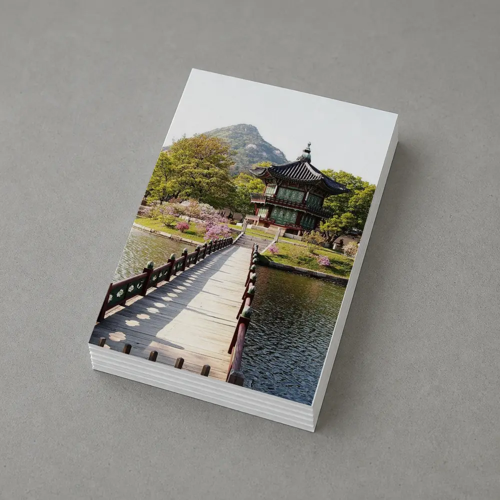 Hyangwonjeong Pavilion Seoul Korea Spring – Postcards