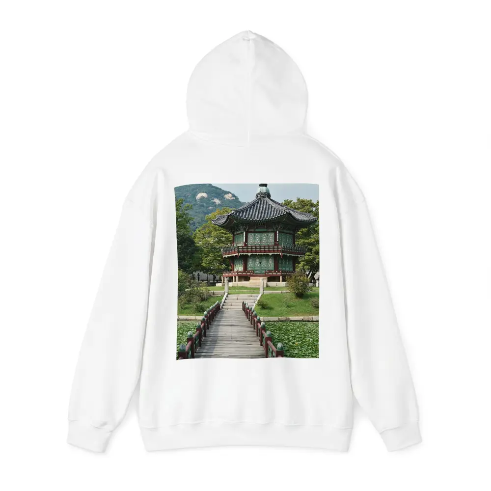 Hyangwonjeong Pavilion Seoul Korea Mountain – Hoodies