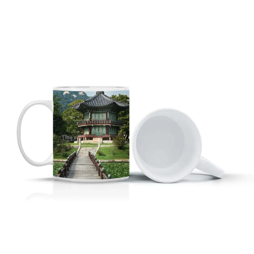 Hyangwonjeong Pavilion Seoul Korea Mountain – Mugs