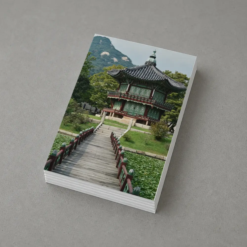 Hyangwonjeong Pavilion Seoul Korea Mountain – Postcards