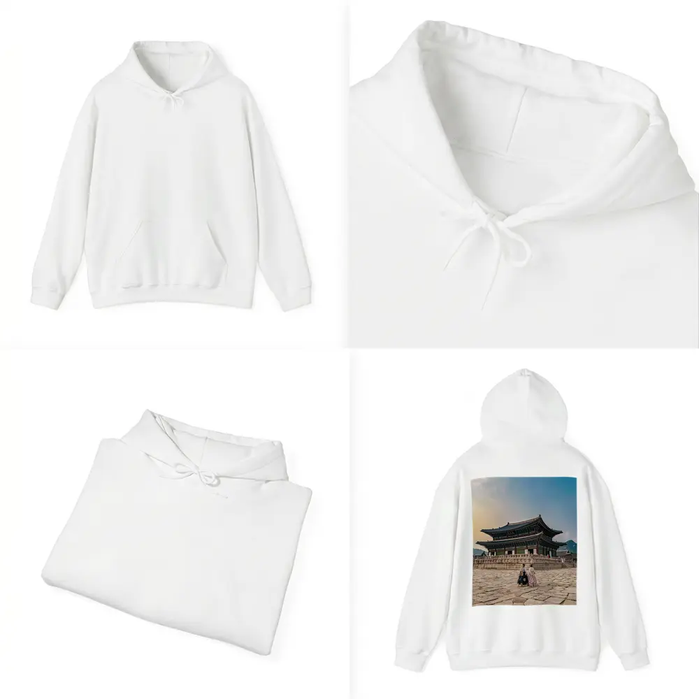Gyeongbokgung Palace Women Wearing Hanbok Seoul – Hoodies