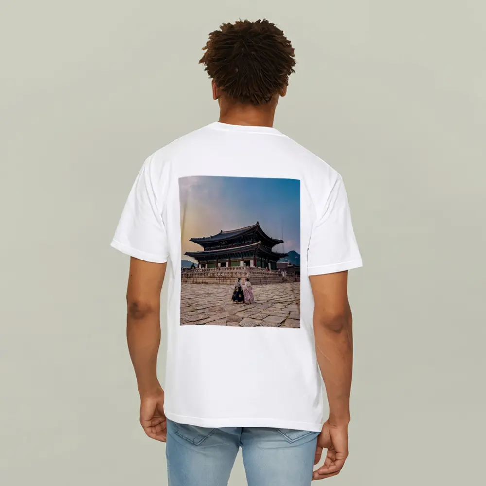 Gyeongbokgung Palace Women Wearing Hanbok Seoul – T-Shirts
