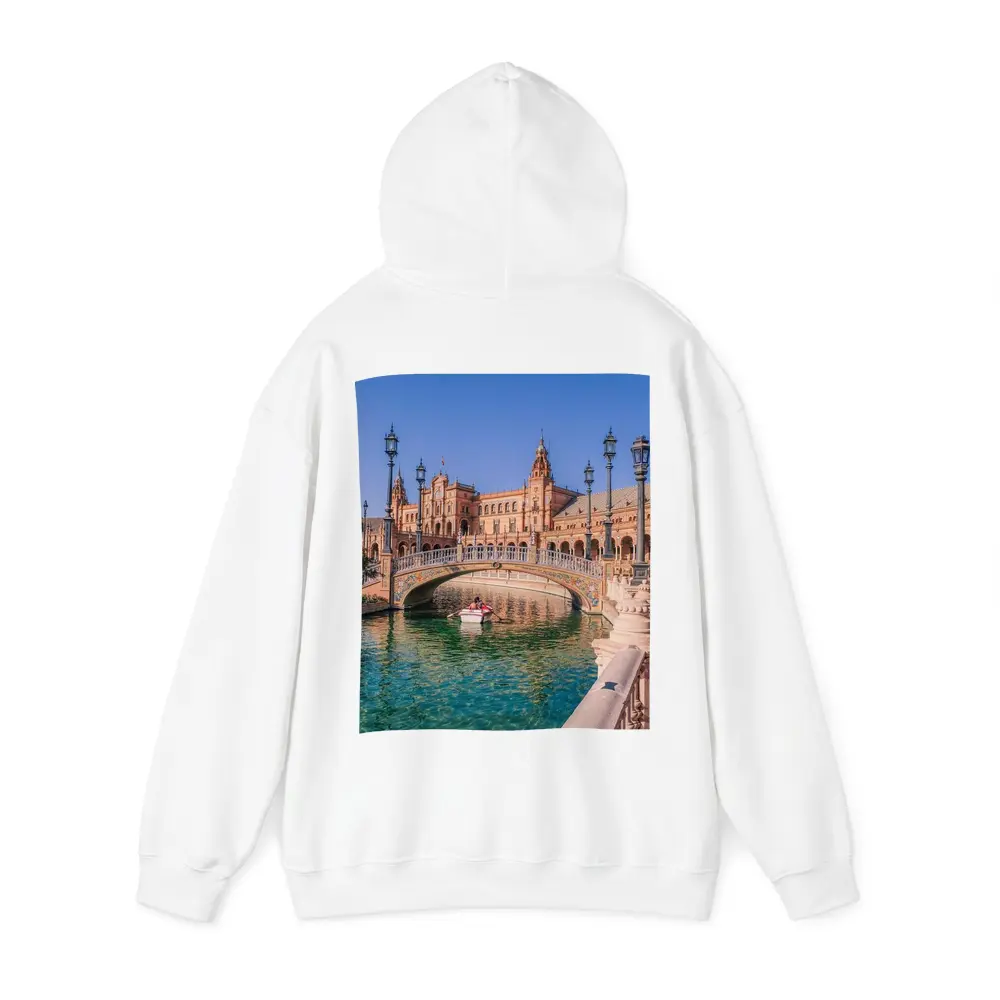 Plaza de Espana Seville Bridge Canal View – Hoodies