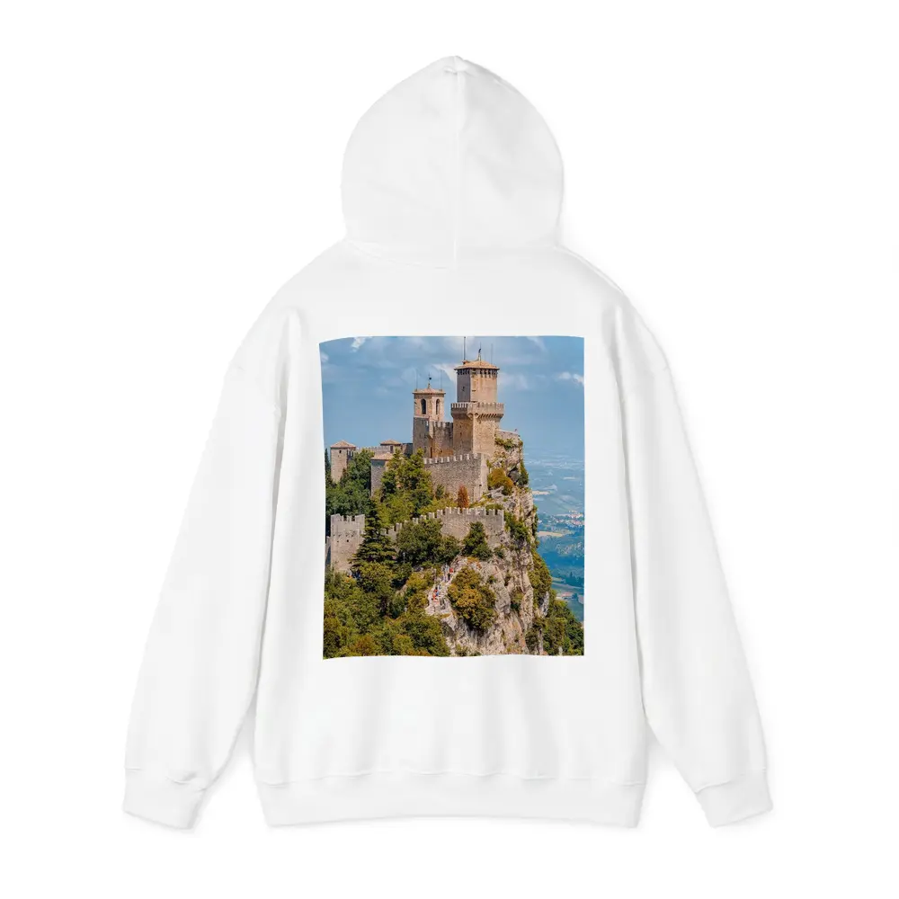 Guaita Tower San Marino Rocky Cliff – Hoodies