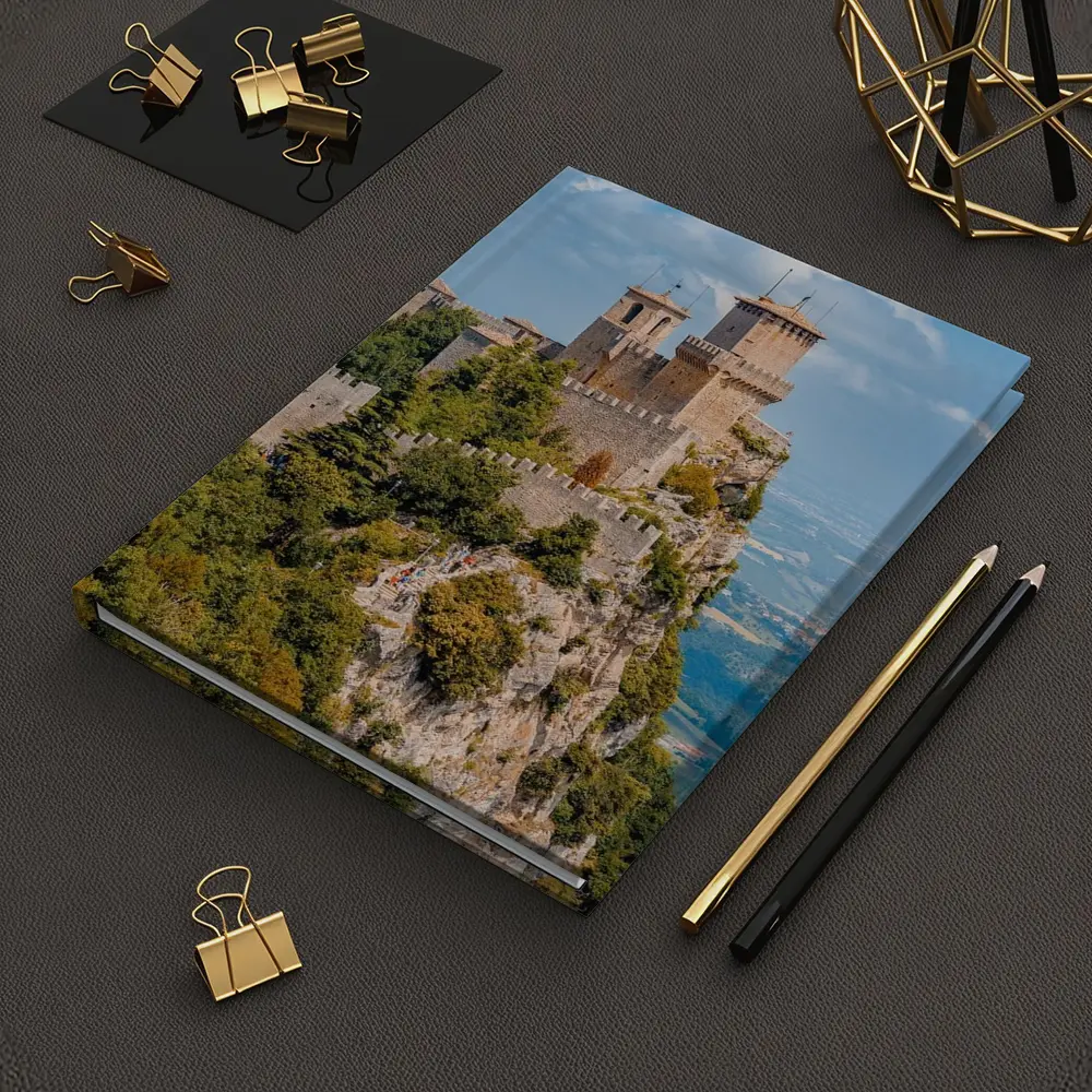 Guaita Tower San Marino Rocky Cliff – Notebooks