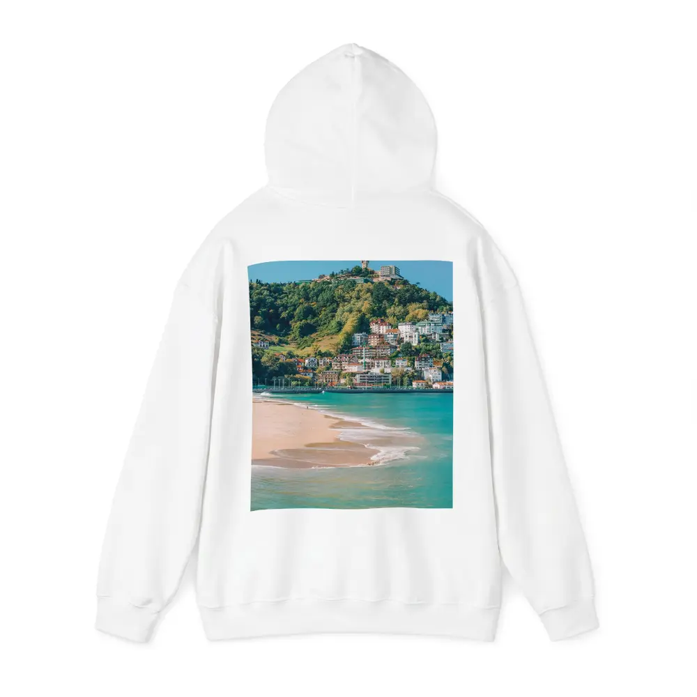 San Sebastian Beach Coastal Town Hill Spain – Hoodies