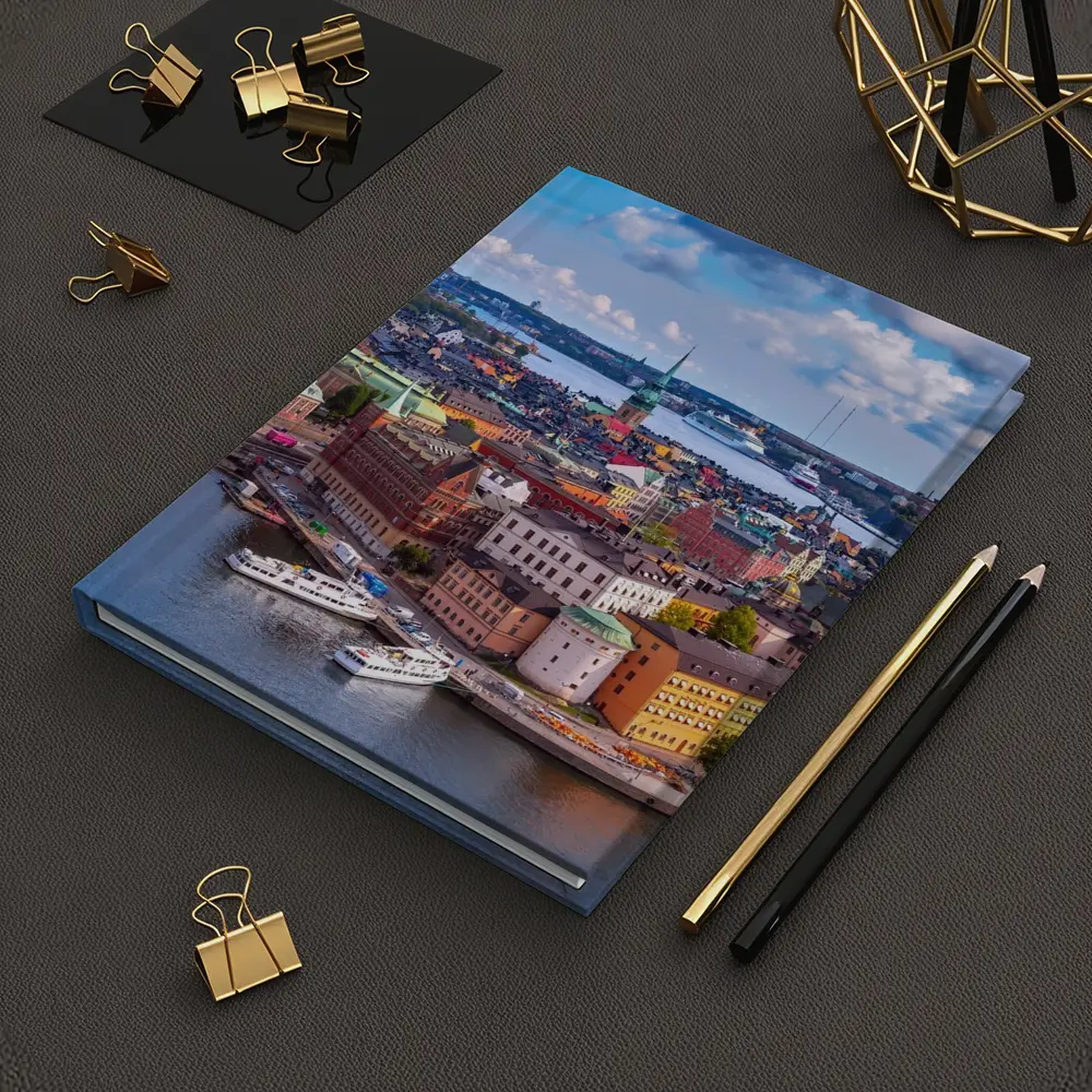 Stockholm Old Town Aerial City View – Notebooks